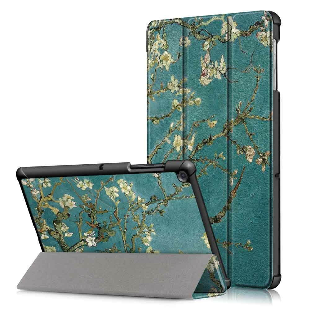 

Tri-Fold Pringting Tablet Case Cover for Samsung Galaxy Tab S5E SM-T720 SM-T725 Tablet - Apricot Blossom