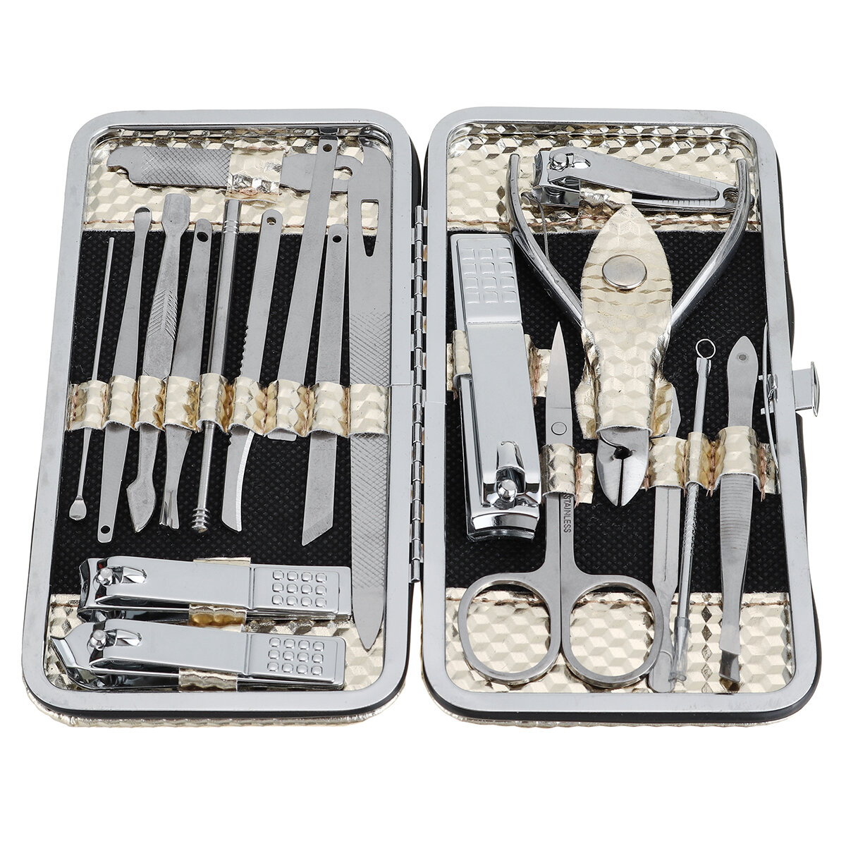 best price,19pcs,stainless,steel,nail,clippers,kit,discount