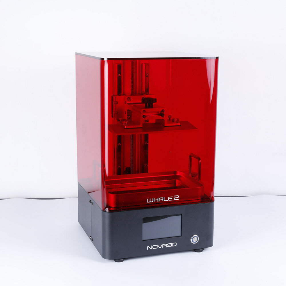 

NOVA3D® Whale2 3D Printer 8.9 inch 4K Monochrome LCD UV Resin Printers 3D Printing High Speed APP Control SLA 3D Printer