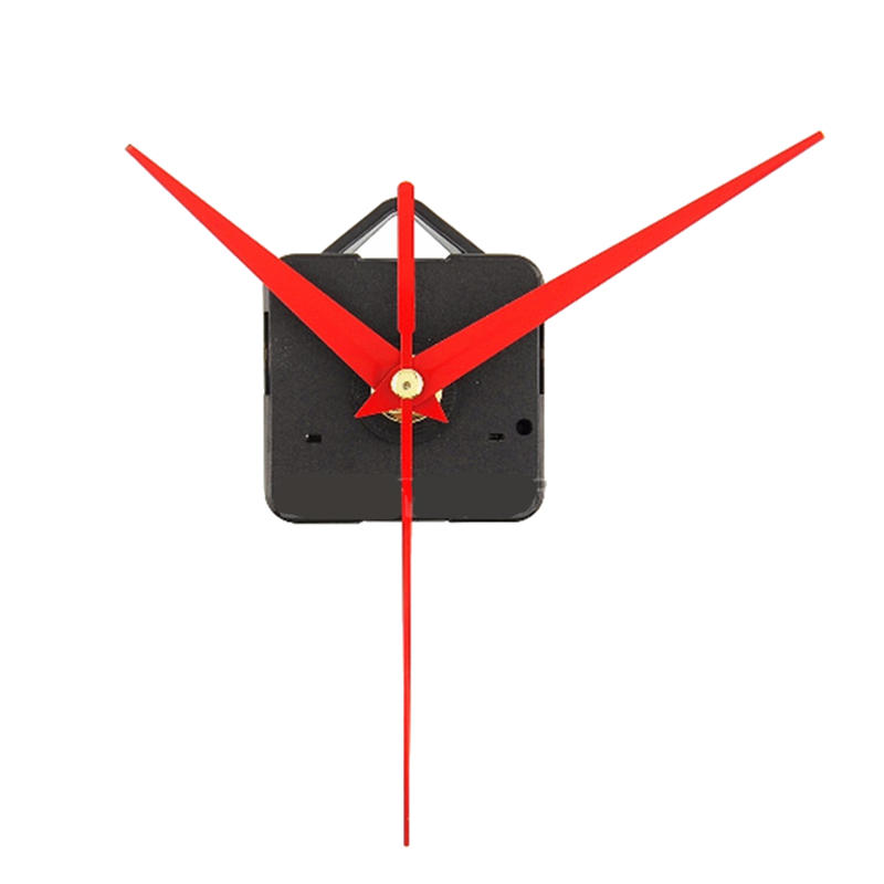 10Pcs DIY Red Triangle Hands Quartz Wall Clock Movement Mechanism