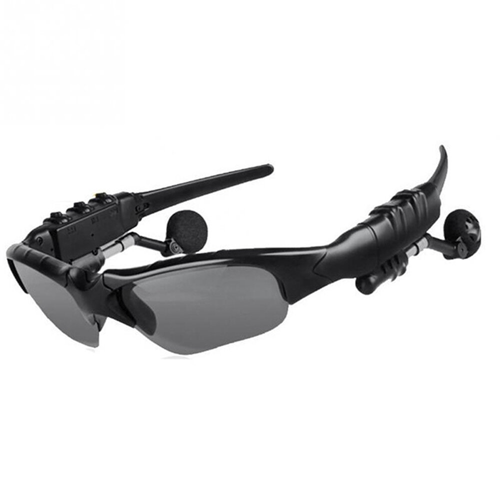 Okulary ze słuchawkami bluetooth V5.0 Earphone HiFi Bass 8h Battery za $13.99 / ~62zł