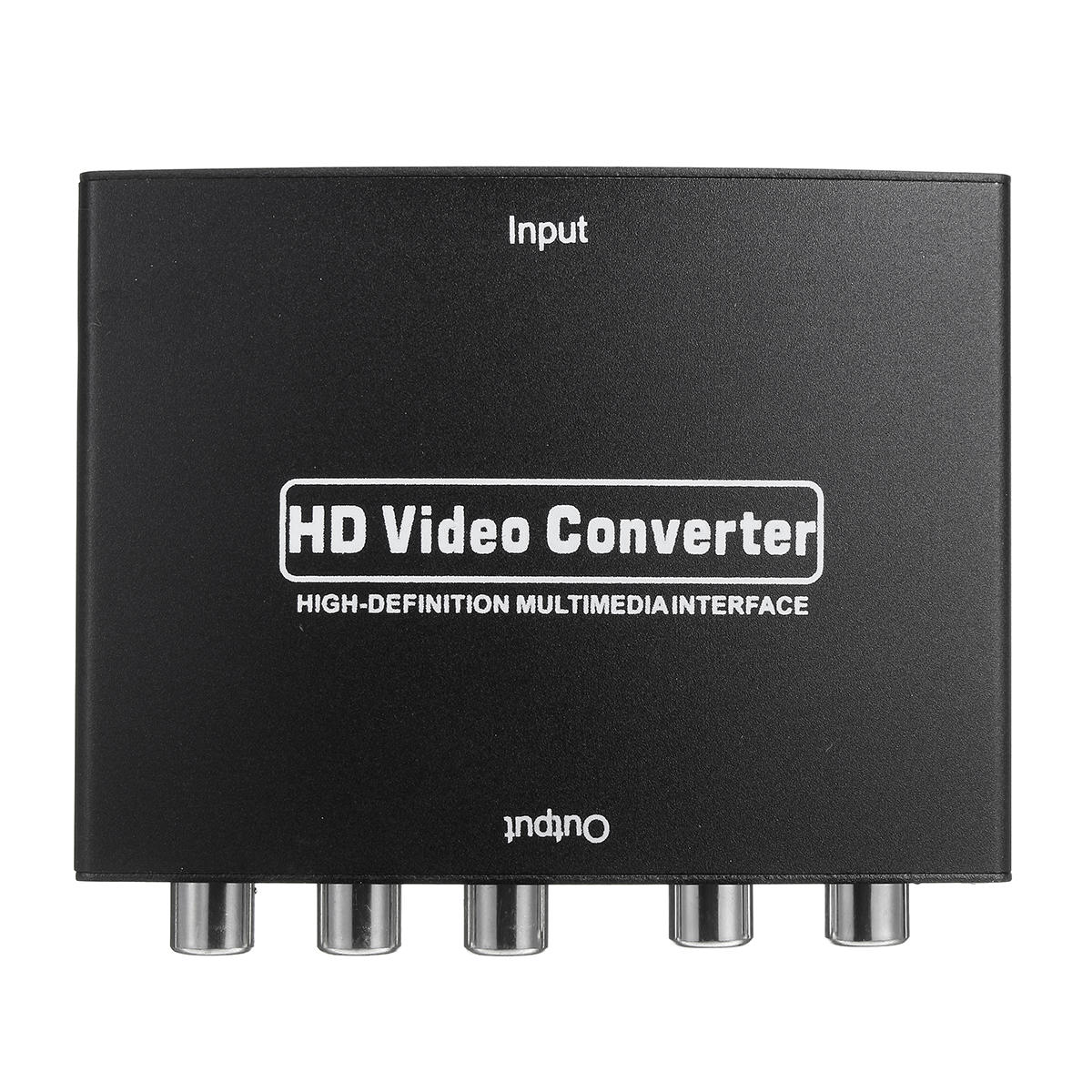 SD-020 1080P HD naar RGB Component 5RCA YPbPr Video R / L Audio Converter-adapter TV PC