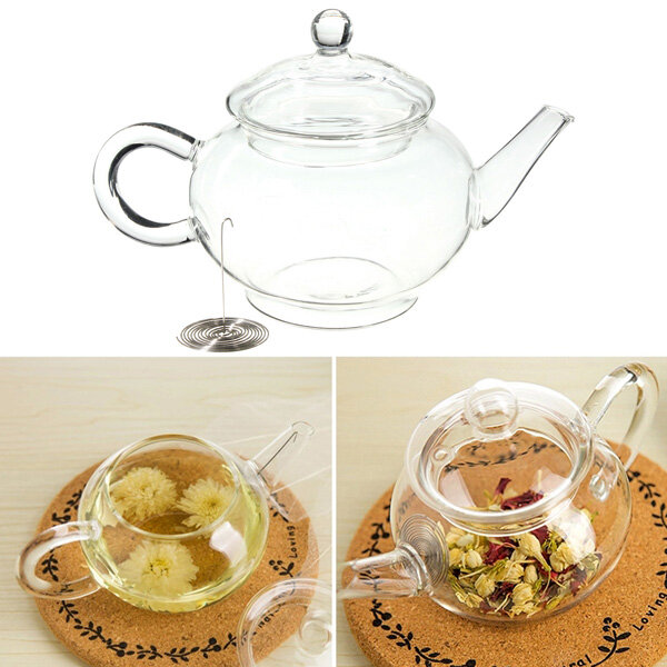 all glass teapot