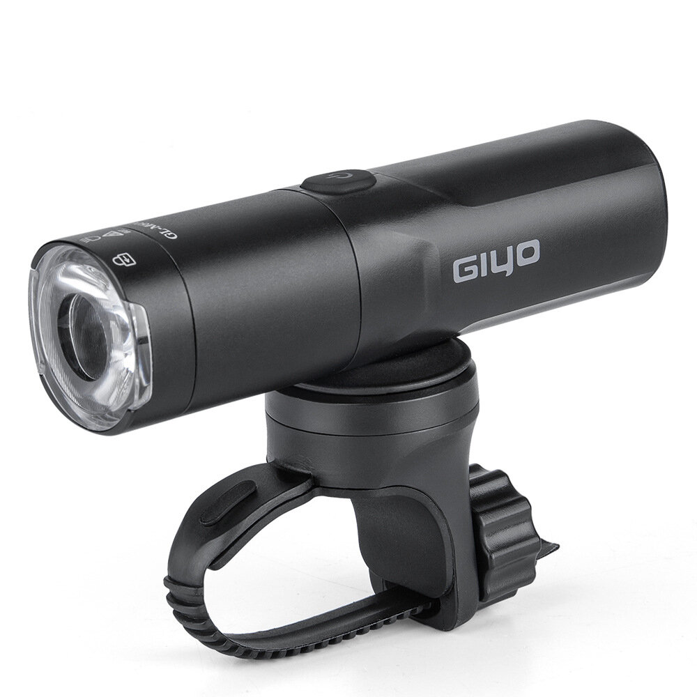 Imagen de Faro para bicicleta GIYO 800LM con 6 modos de iluminación, lente giratoria, carga USB, resistente al agua IP66, luz anti