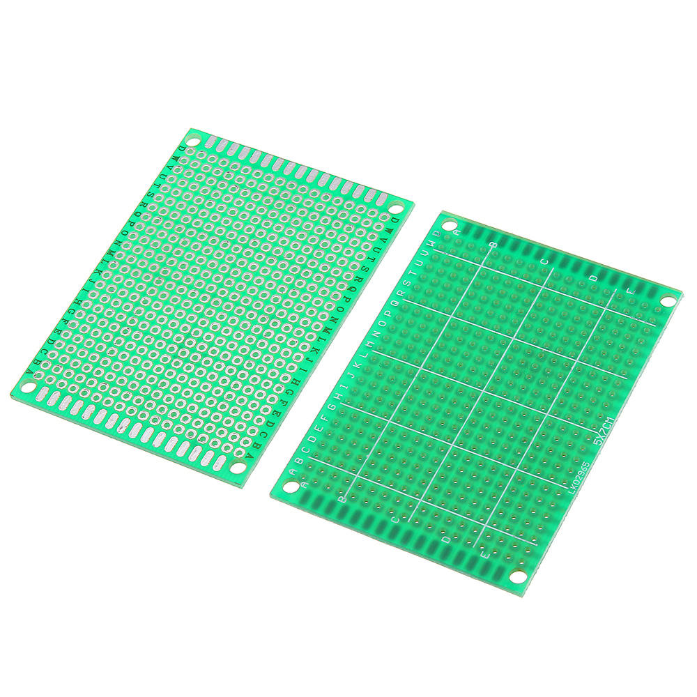 

50pcs 5x7cm FR-4 2.54mm Single Side Prototype PCB Printed Circuit Board