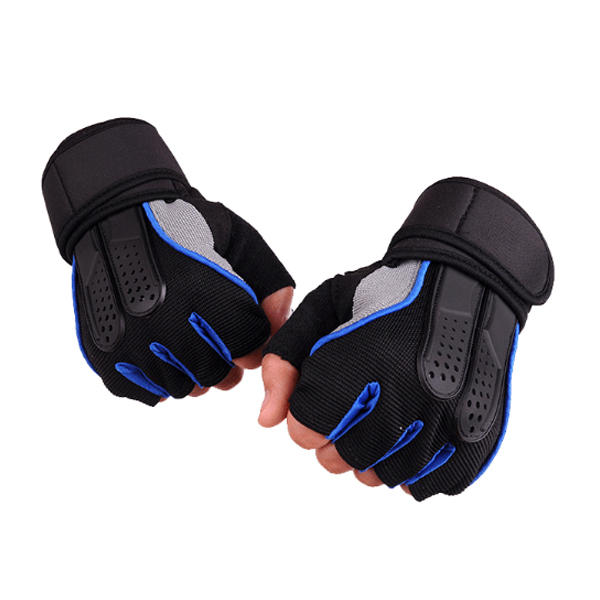 1 Pair KALOAD Tactical Glove Rubber Military Sports Climbing Cycling Fitness Anti-skid Gloves Half F