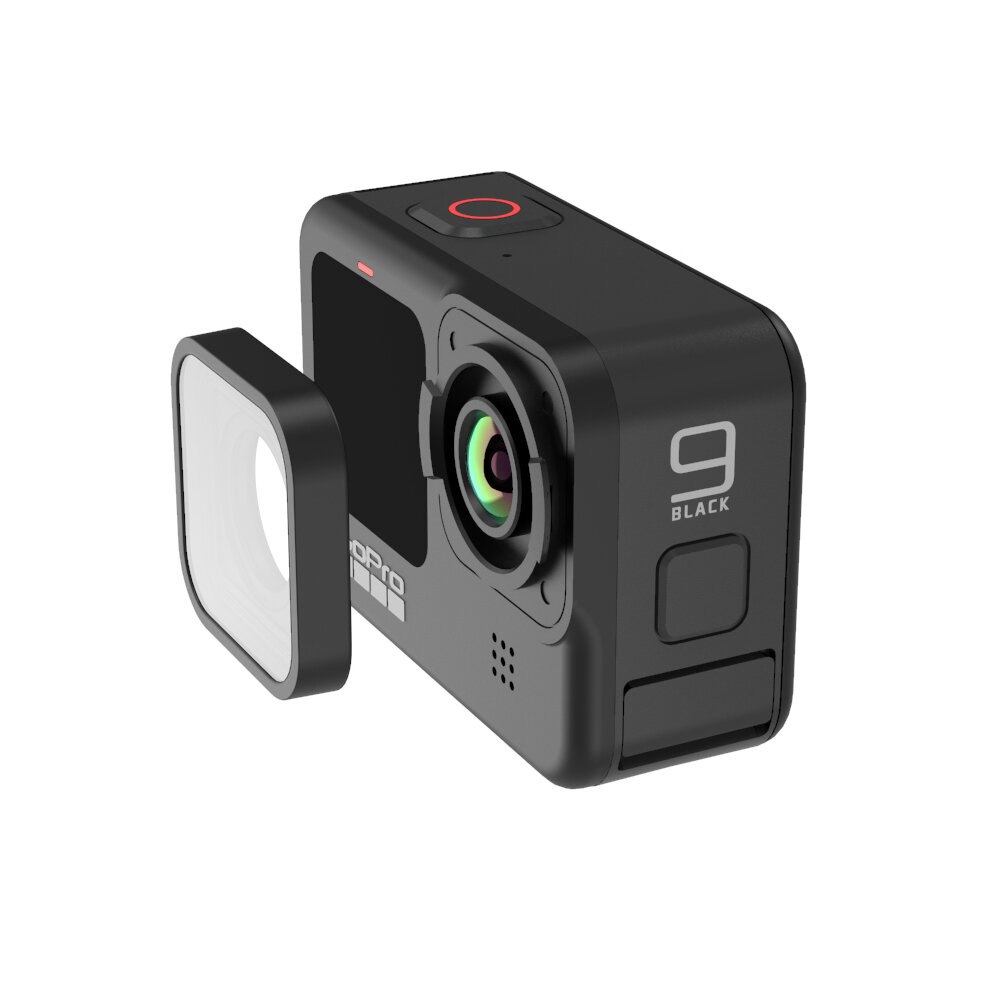 JSR GP9 PB Cameralensbeschermer voor GOPRO HERO9-camera