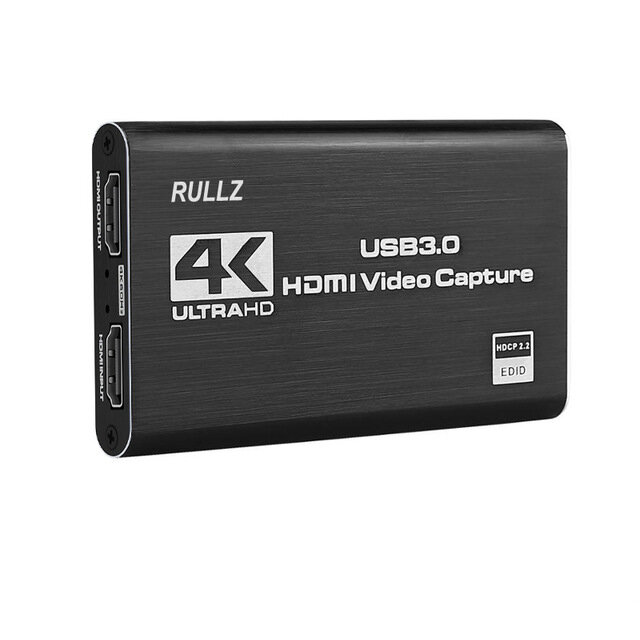 Bakeey HDMI Video Capture Card 1080P 60fps 4K 60HZ Loop Out USB 3.0 Audio Video Recorder For Game Vi