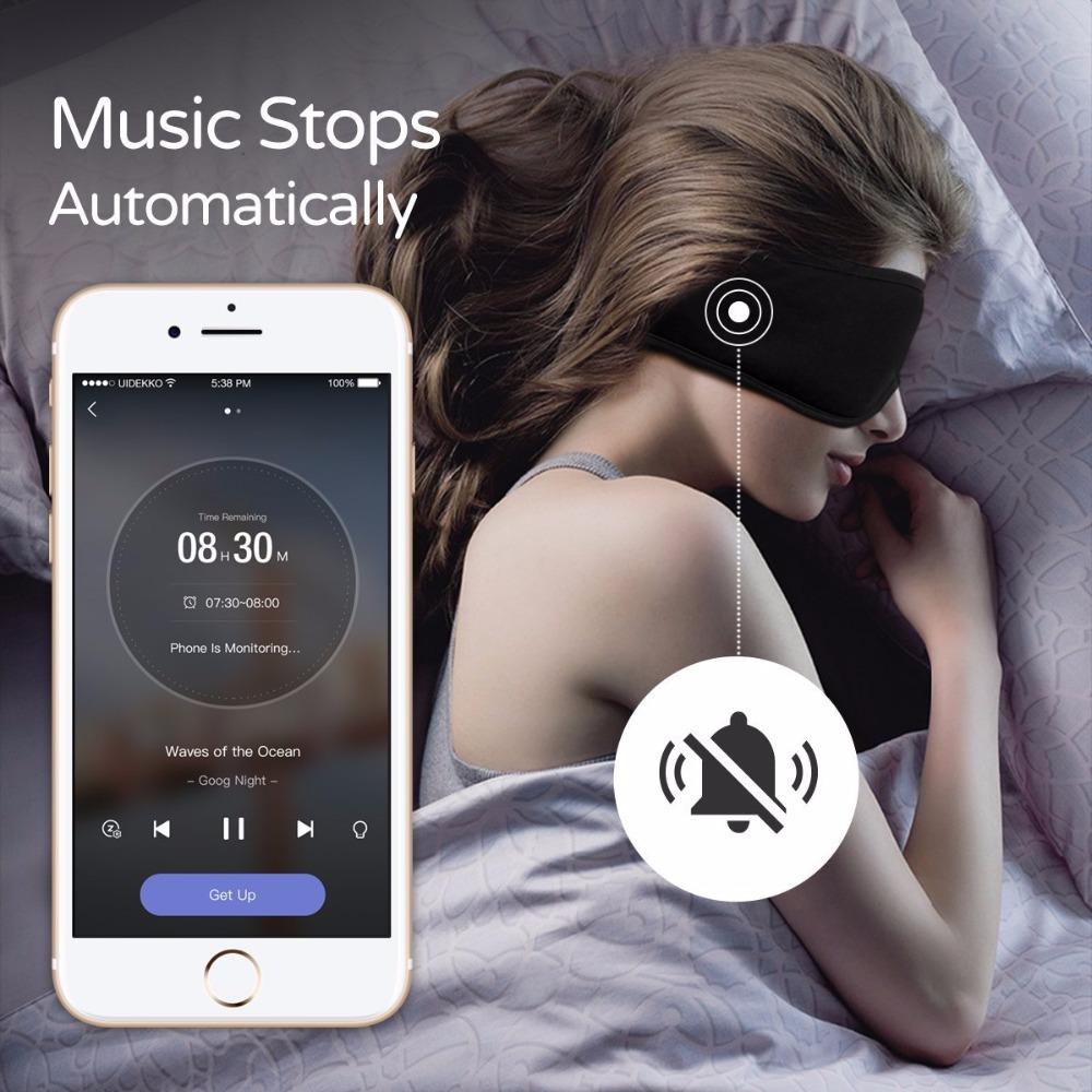 Sleepace Sleep Headphones Comfortable Washable Eye Mask Smart App Control Sound Blocking Noise Cancelling Earphone 