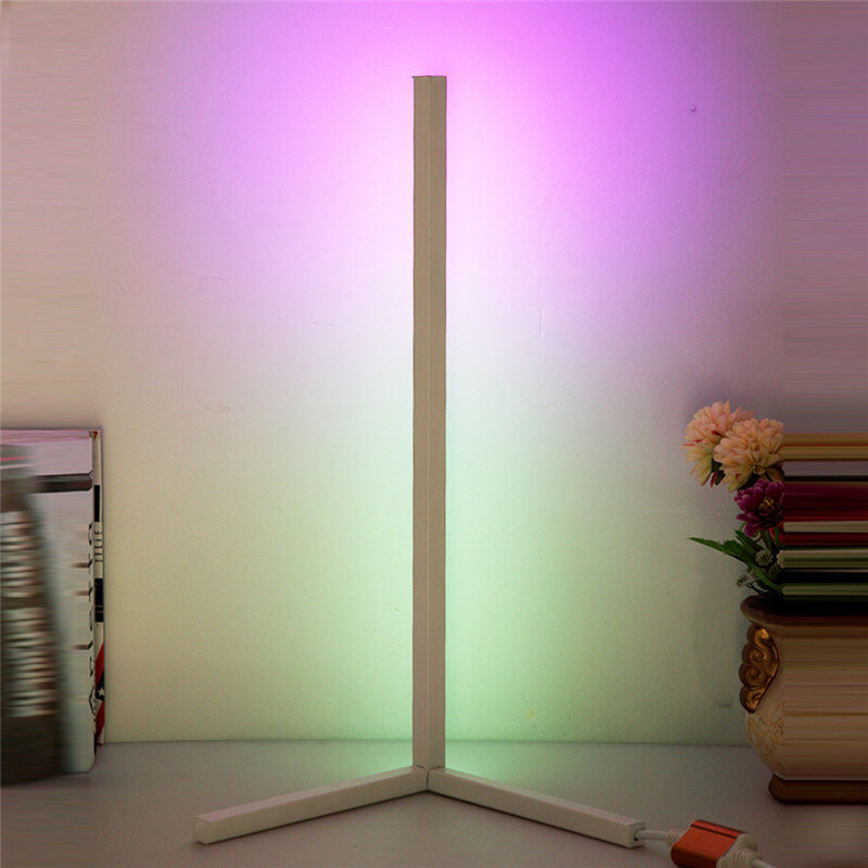 52CM LED RGB kleur veranderende hoek vloerlamp met afstandsbediening meerkleurig
