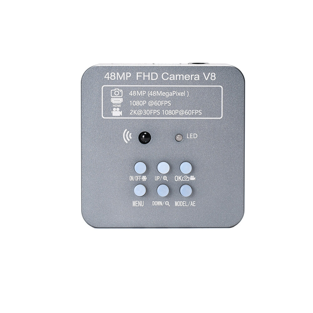 

1080P 60FPS 2K 48MP HD Industrial Electronic Digital Video Microscope Camera Magnifier For Phone PCB Repair