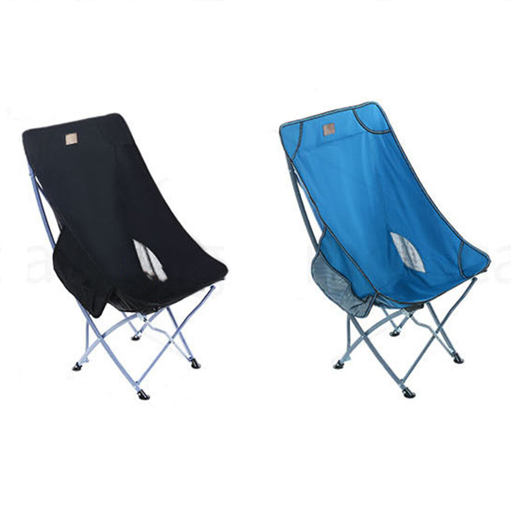 Chaise pliante ultralégère pour l'extérieur en tissu Oxford 600D, chaise de camping portable avec tube en acier épais