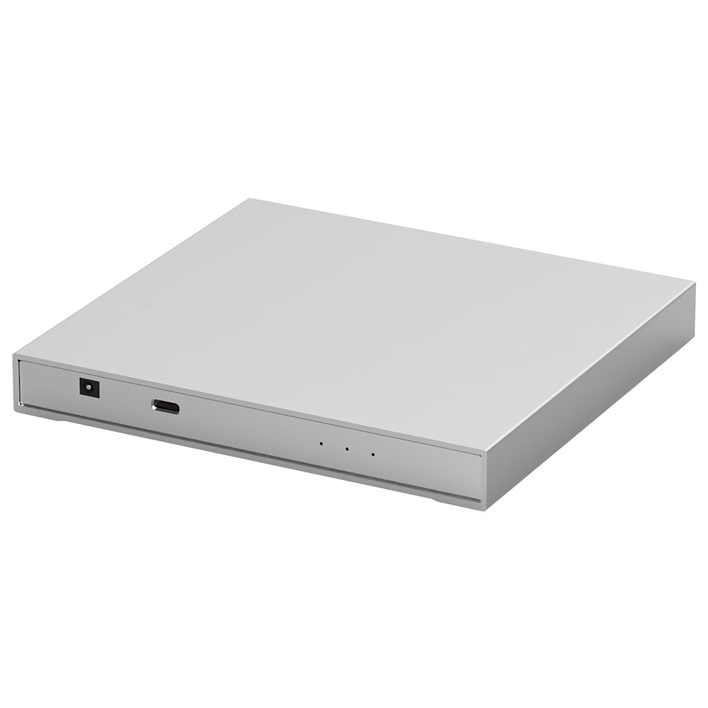 Blueendless 2.5" 2-Bays Micro-B/Type-C Hard Drive Enclosure SSD RAID Disk Array Aluminum Alloy Box C