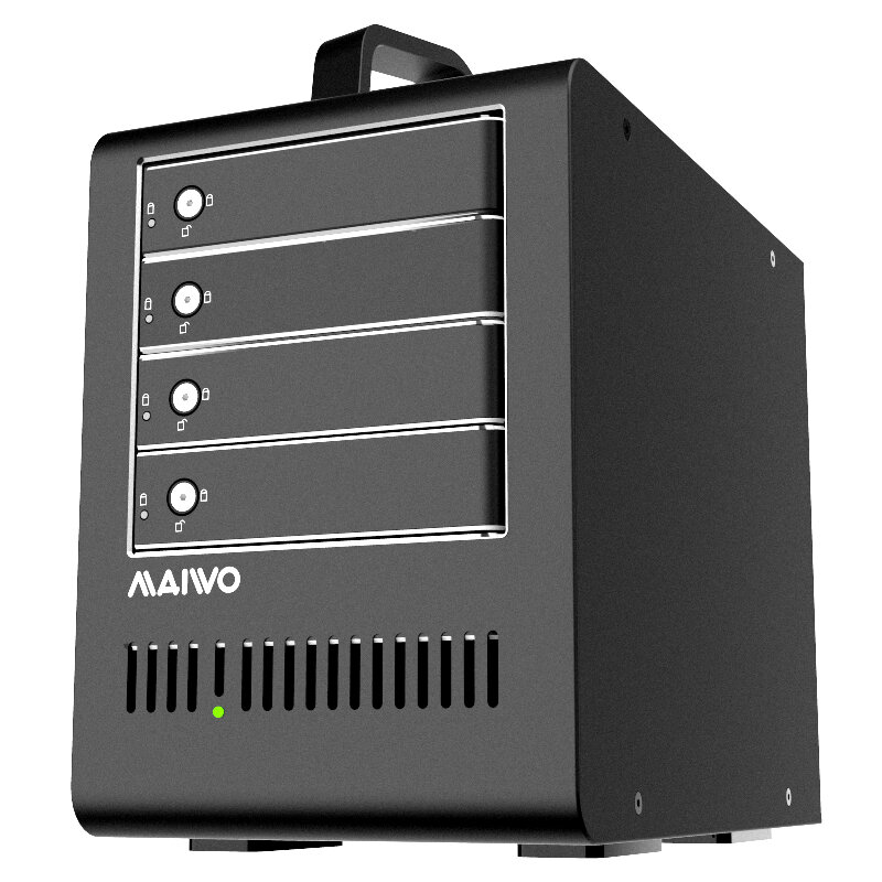 MAIVO HDD SSD Docking Station 5 Bay HDD Enclosure RAID Setup Clone for 2.5'' 3.5'' SATA Solid State Drive