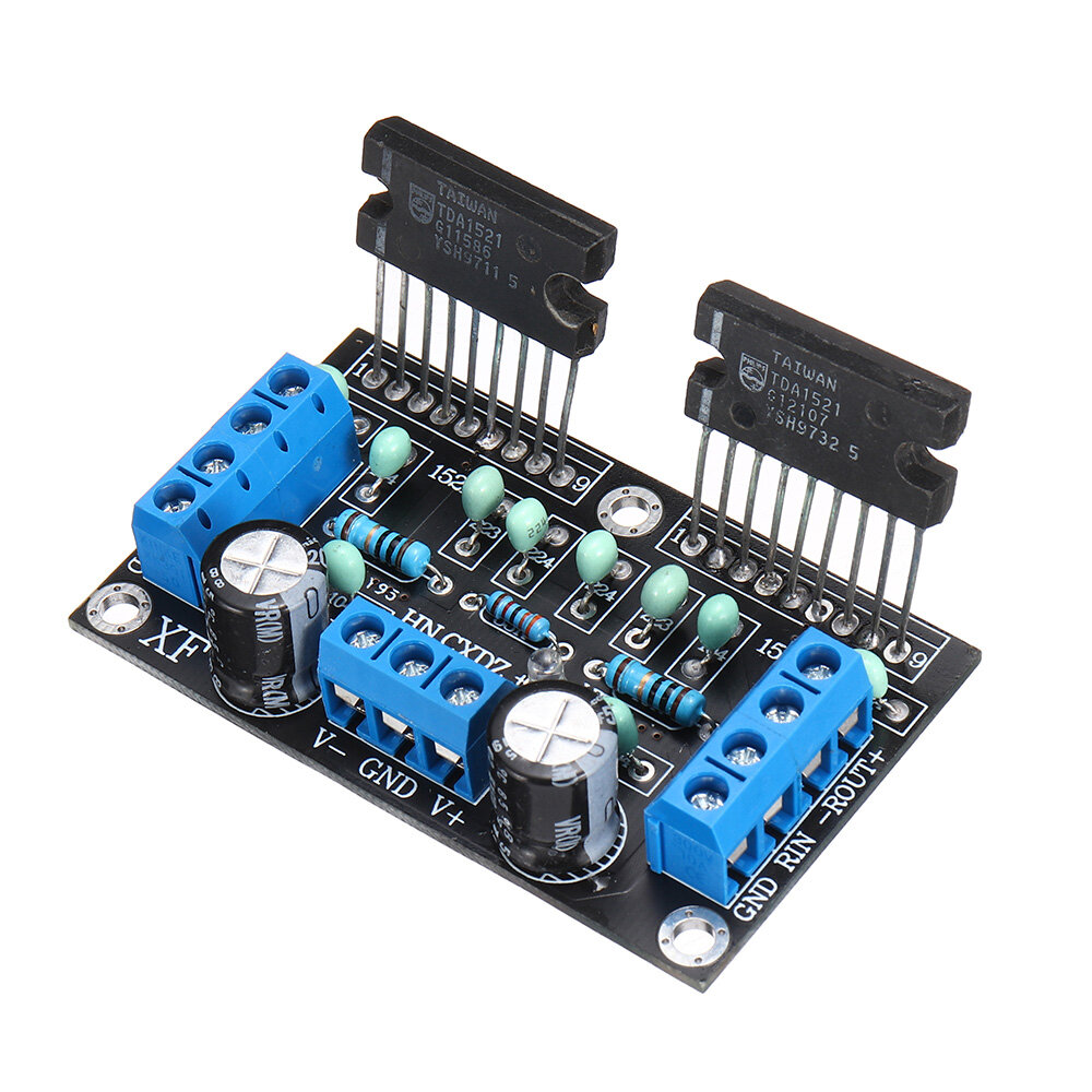 TDA1521 30W + 30W Eindversterker Board PCB Lege Board Dual Power BTL Koorts Printplaat: