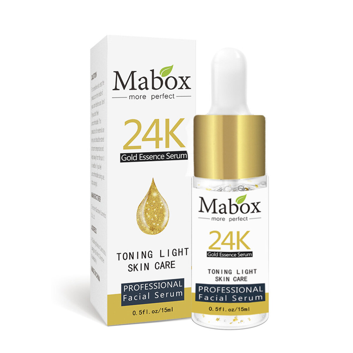 

15ml Mabox 24K Gold Essence Serum Whitening