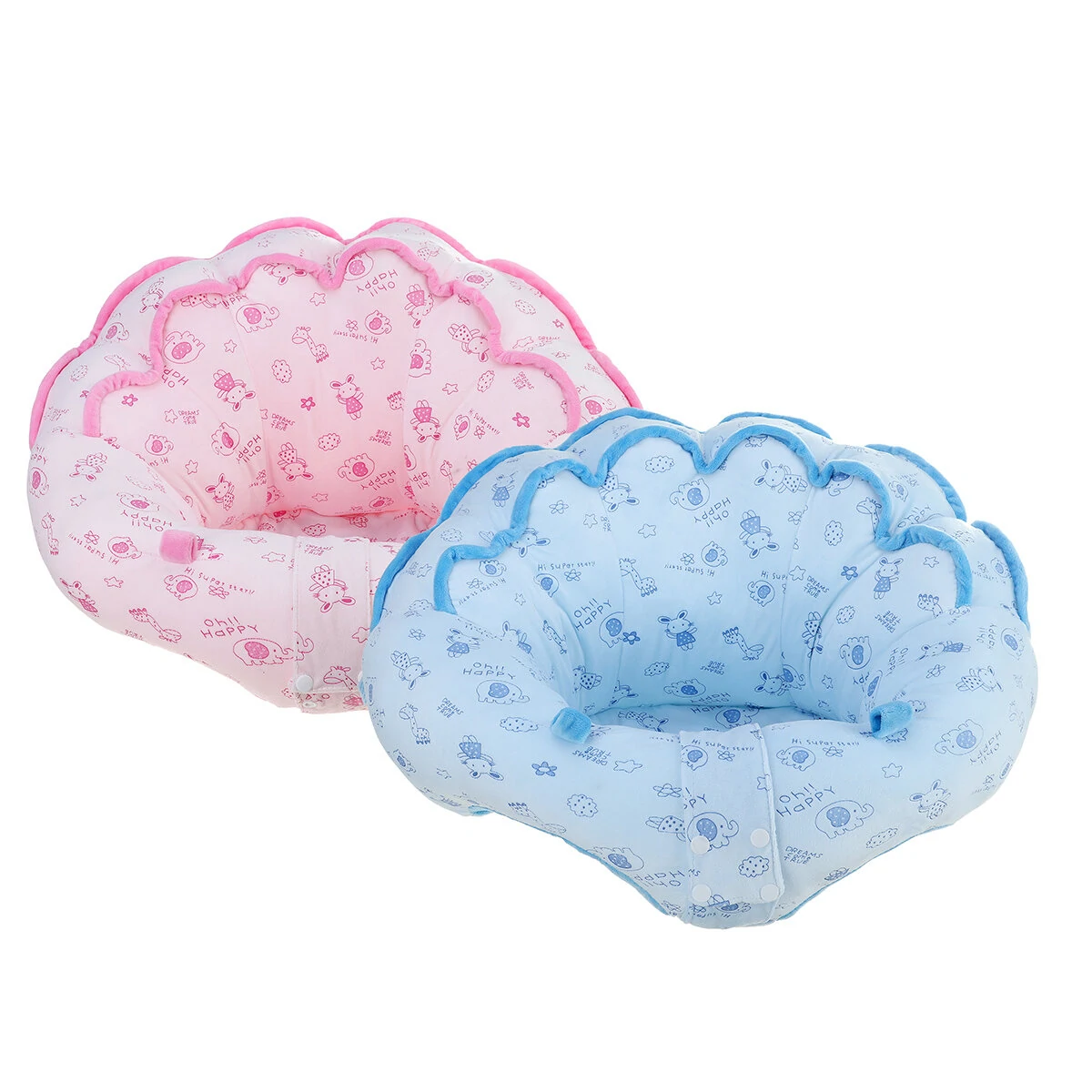 Blue pink color kids baby 360° comfortable support seat plush sofa learning to sit chair cushion toy for kids gift