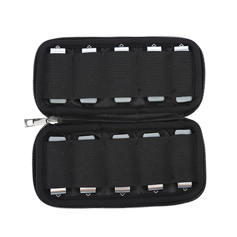 6/10 Slots U Disk Storage Bag Organizer Case Storage Flash Drives Portable Accessories Protective Dustproof Holder