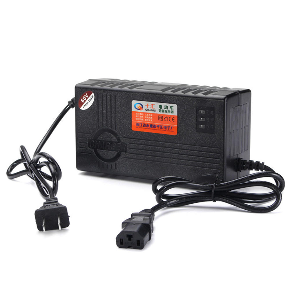 180-240V 20AH Smart Charger For Motorcycle Scooter Wheel Electric Bicycle Lead Acid Battery