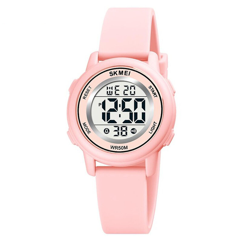 SKMEI 1721 Fashion Children Watch Date Week Display Stopwatch 5ATM Waterproof LED Christmas Digital Watch