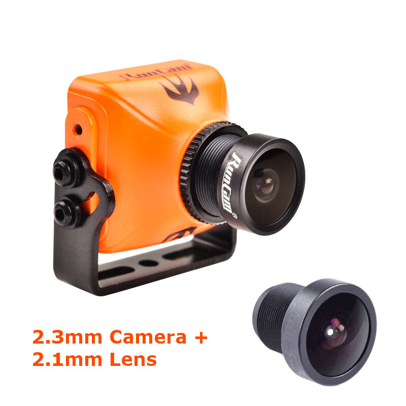 RunCam Swift 2 Orange 2.3mm FOV 150° + 2.1mm FOV 165°