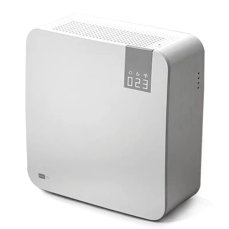 

BAOMI Air Purifier from 55W Particles CADR 375m³/h Low Noise 3 Gears Purification Mode OLED Display with APP Control Fro