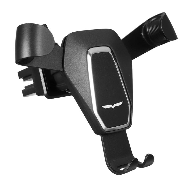 Universal Gravity Linkage Auto Lock Multi-angle Rotation Car Air Vent Holder Stand for Mobile Phone
