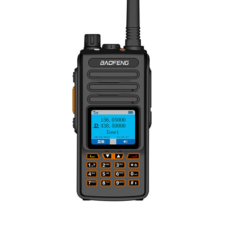 

BAOFENG DM-S8 plus 10 Вт 5500 мАч двусторонний ручной Радио Walkie Talkie 128 каналов 403–470 МГц Интерком для вождения