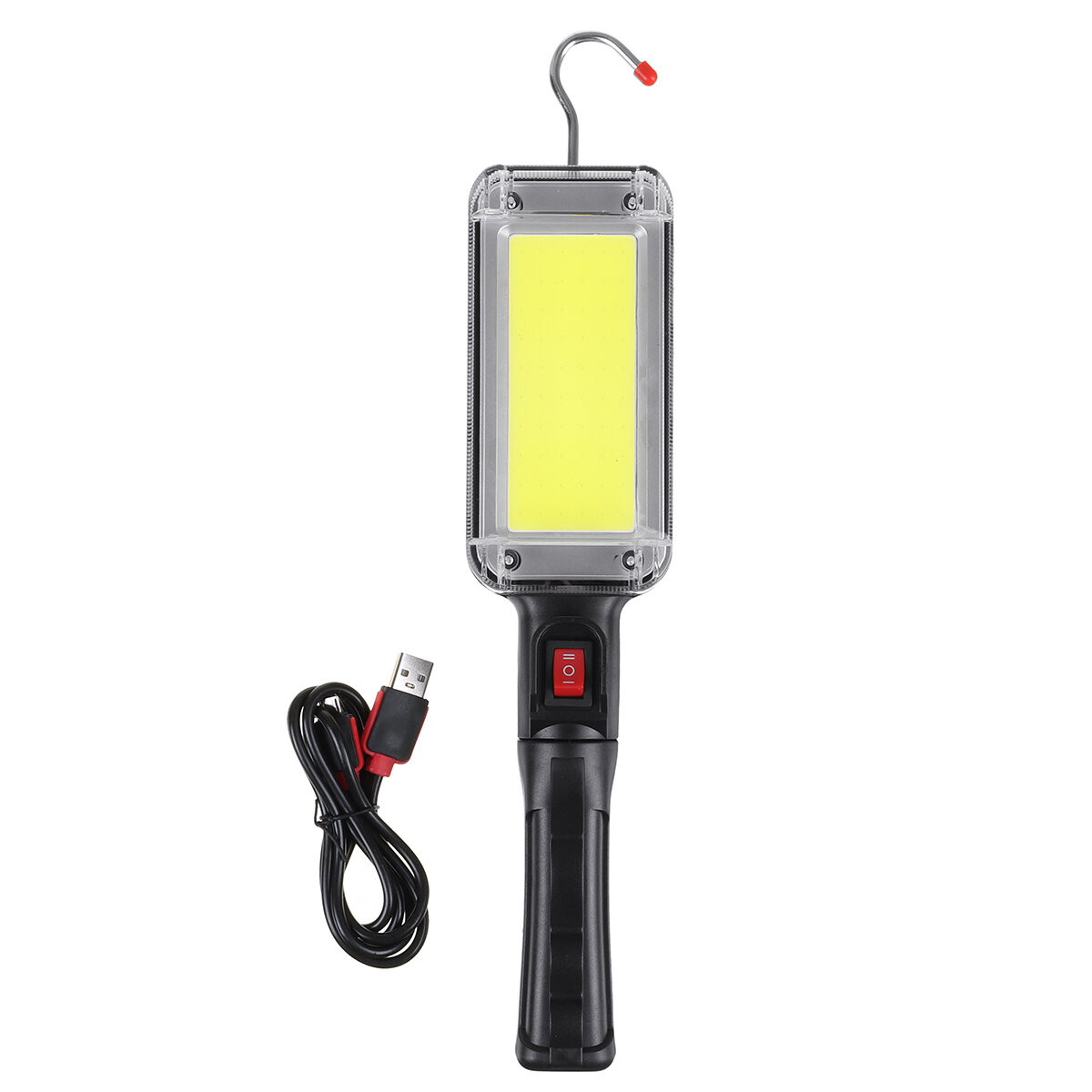 COB LED-werklamp Magnetische campinglamp Oplaadbare zaklamp Zaklamp met haak