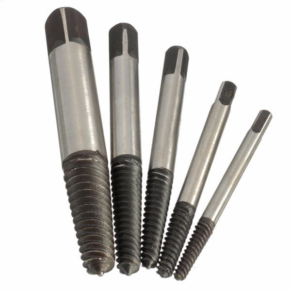 5 Pcs Damaged Screw Extractor Set Damaged Screw And Bolt Exctractor Set Hot