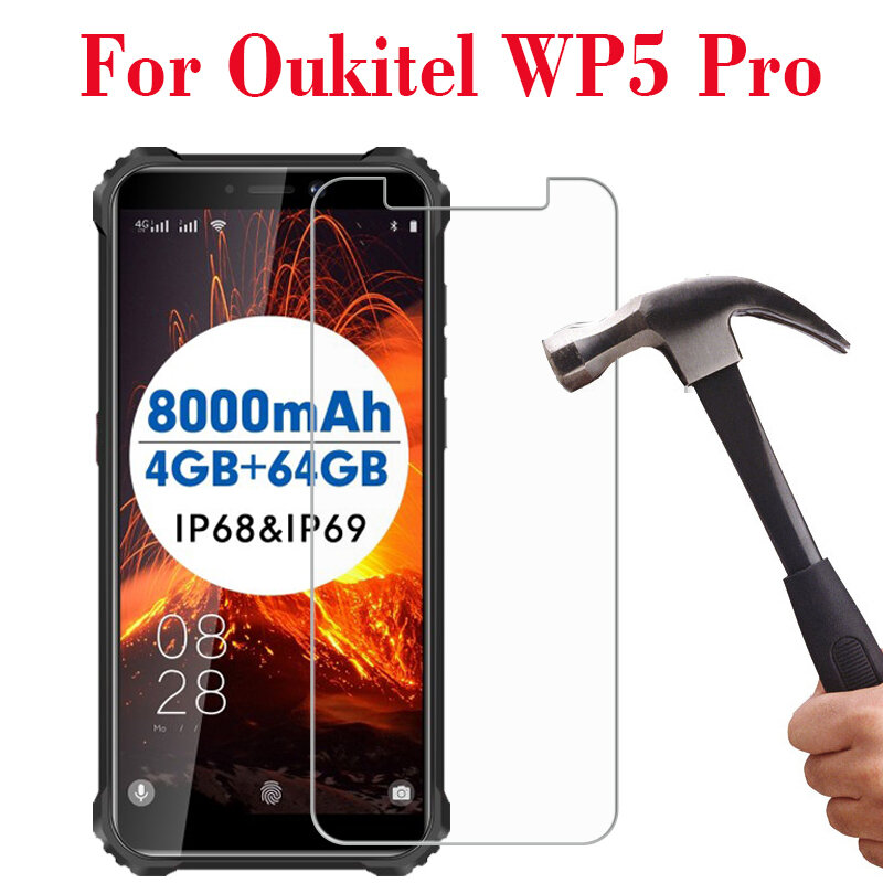 

Bakeey HD Clear 9H Anti-Explosion Anti-Scratch Tempered Glass Screen Protector for Oukitel WP5 Pro
