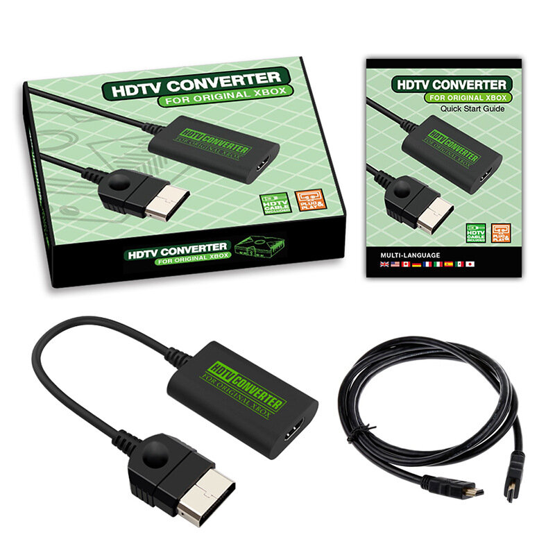 Voor Xbox Naar HDMI-compatibele Converter Digitale Video Audio HDMI Adapter voor XBOX Retro Game Con