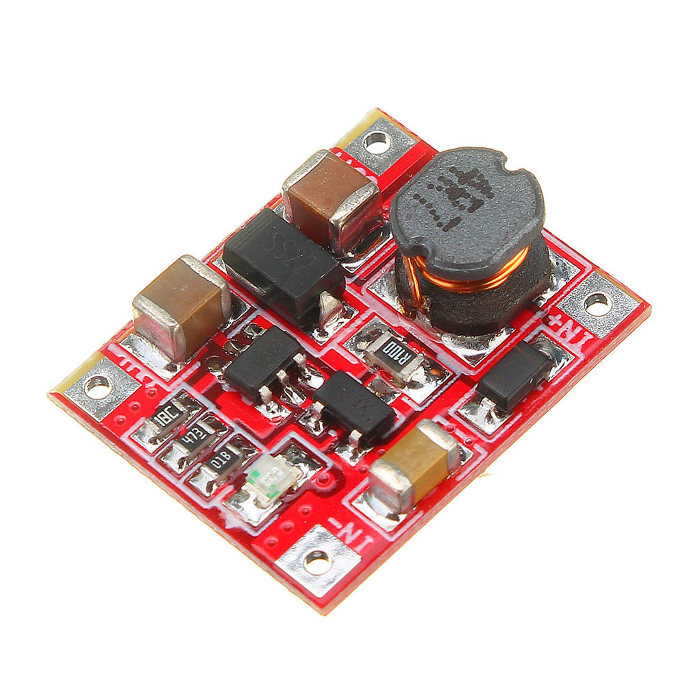 5pcs 3V/3.7V To 5V 1A Lithium Battery Step Up Module Board Mini Mobile Power Boost Charger Module With Undervoltage Indi