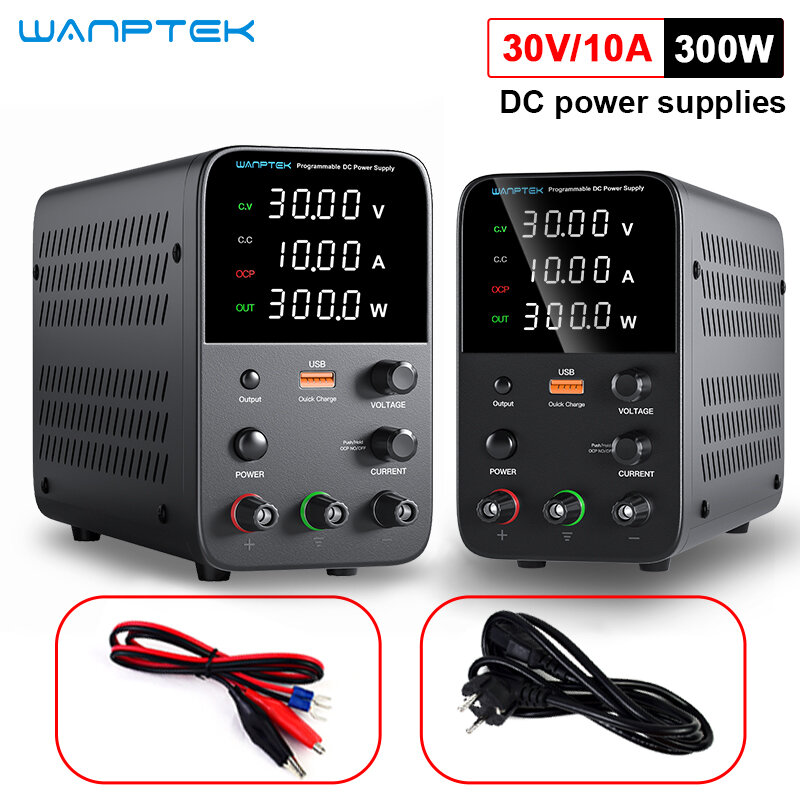 Wanptek Programmable DC Power Supply WPS3010H Laboratory Maintenance Workbench 30V 10A Voltage Curre