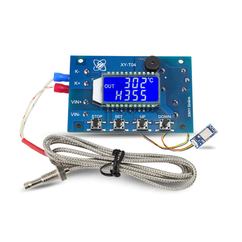 XY-T04-99~999 WIFI Remote High Temperature Digital Thermostat K-Type Thermocouple High Temperature C