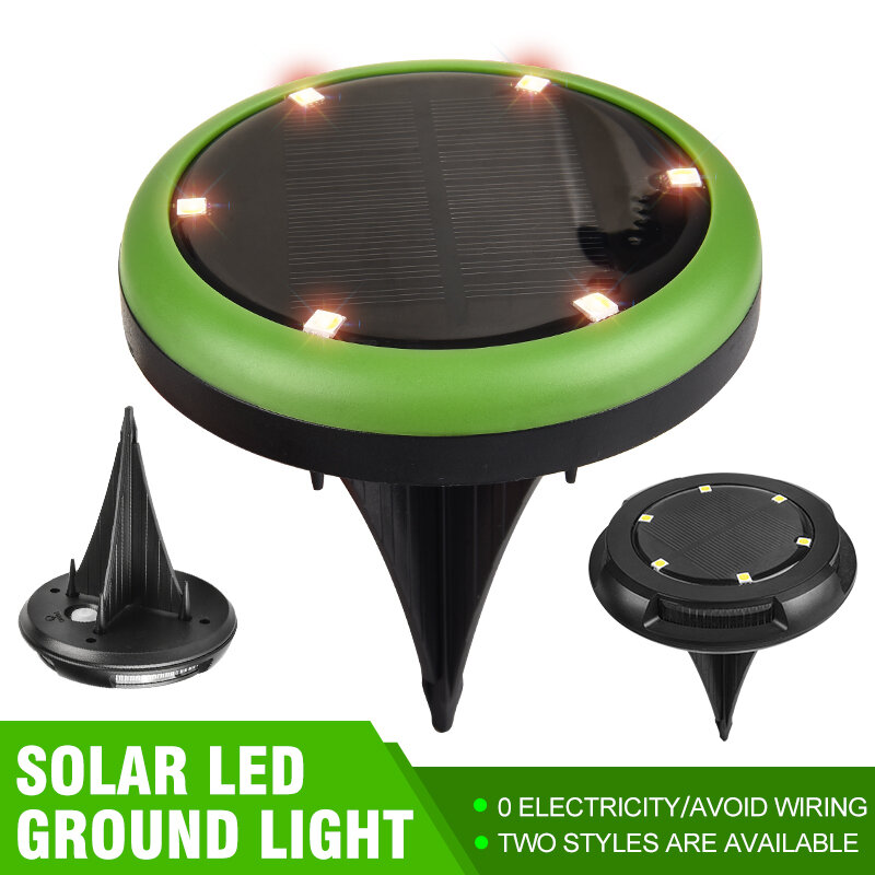 

Solar Colorful Underground Lights Outdoor RPG Plug Lights LED Outdoor Garden Lights Embedded Lawn Lights
