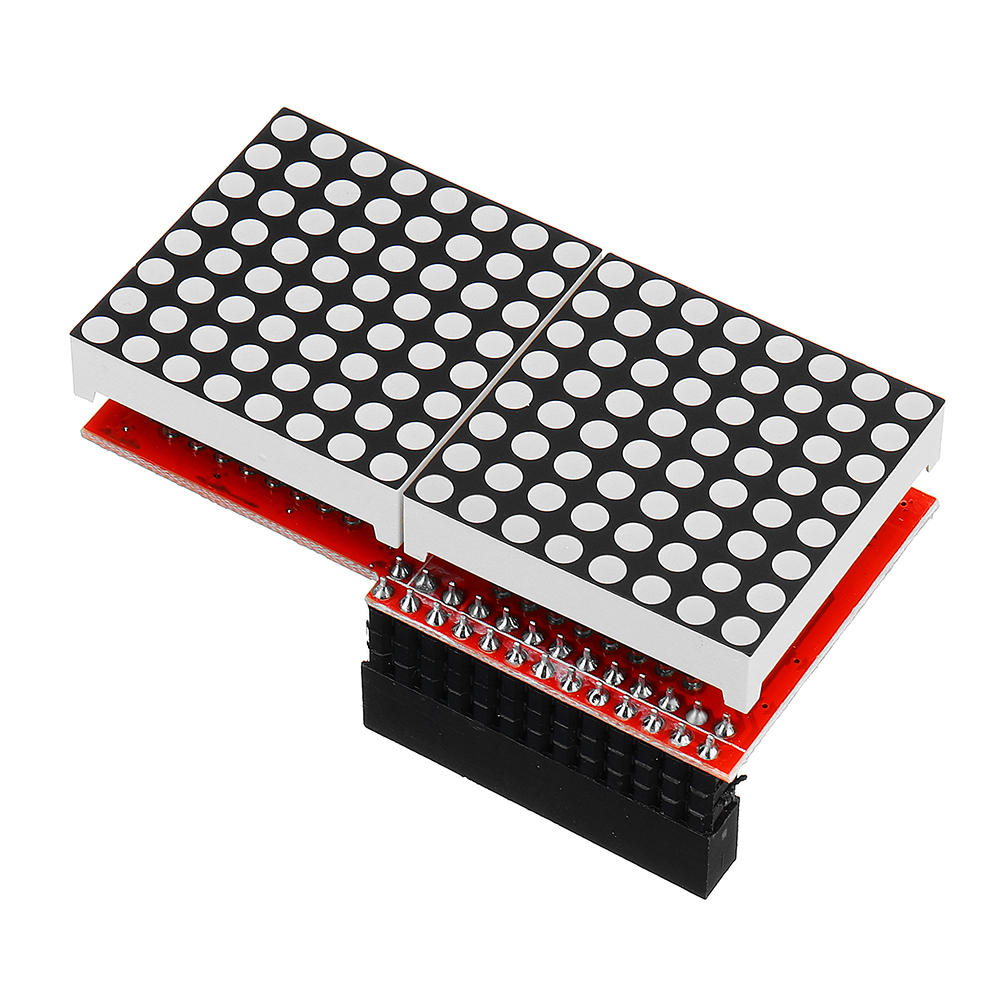 8x16MAX7219LEDDotMatrixشاشة Module Geekcreit for Arduino - المنتجات التي تعمل مع لوحات Ard