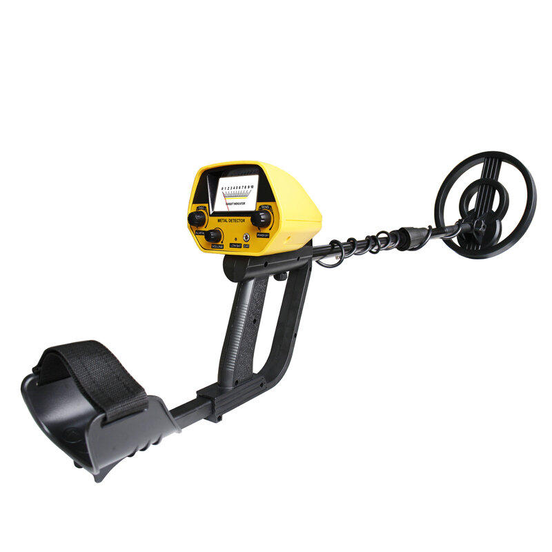 MD5090 Underground Gold Metal Detector Finder Objects Buried Search Treasure Hunting Material Check Equipment with Headp