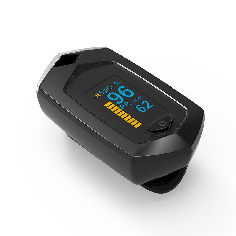 Finger Pulse Oximeter Pulsioximetro SpO2 PR OLED Rechargeable Oximeter Heart Rate Monitor