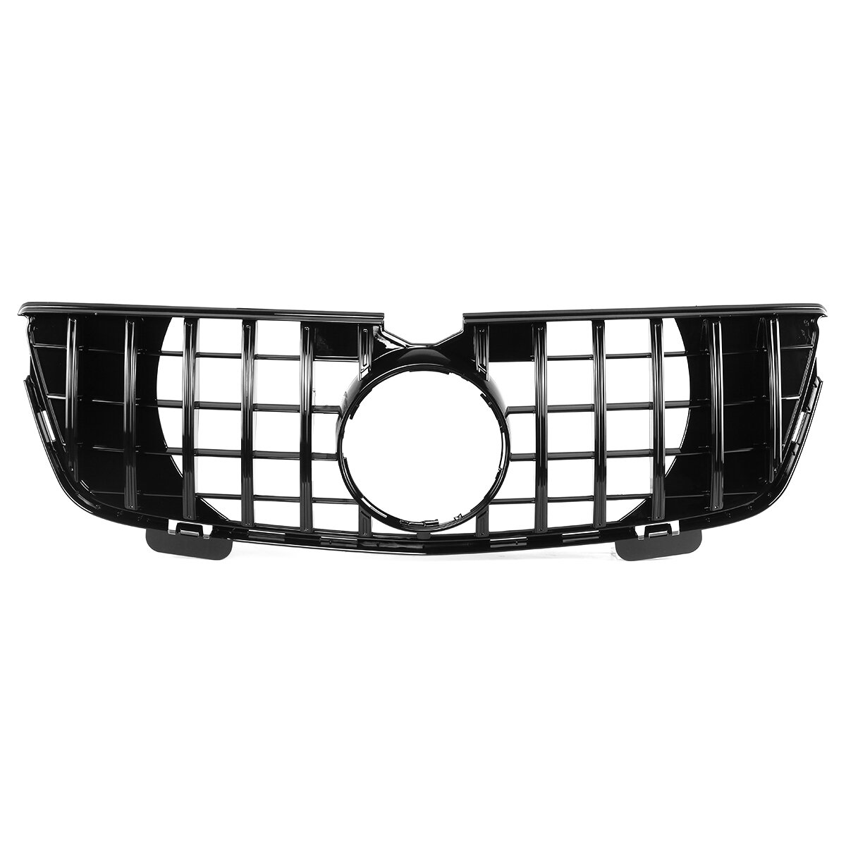 

GTR Style Front Grill Grille Glossy Black For Mercedes-Benz GL-Class X164 GL320 GL450 GL350 2007-2012