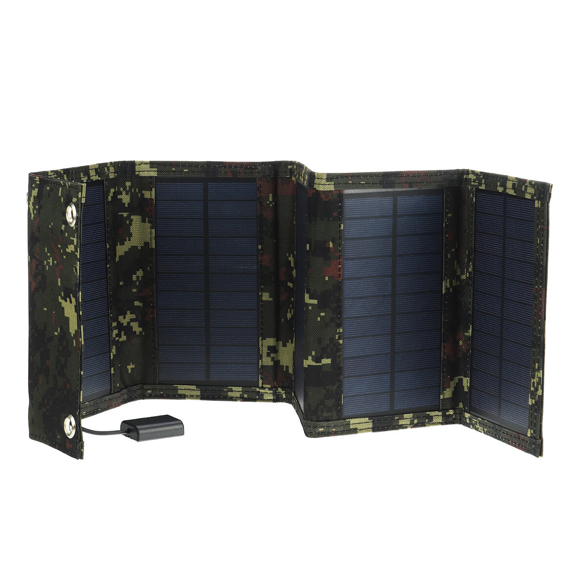 10 in 1 opvouwbaar zonnepaneel Power Bank Opvouwbare USB-batterijlader Outdoor wandelen Camping