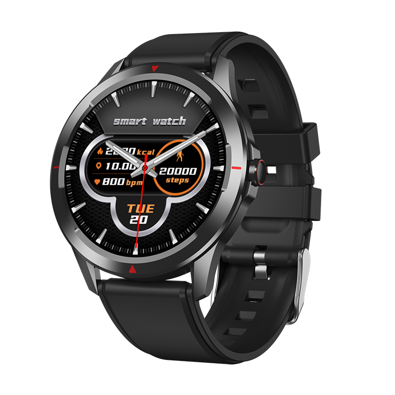 Bakeey q29 360*360 pixels amoled display heart rate blood oxygen monitor breath training multi-dials 5atm waterproof 35 days long standby bt5.0 smart watch