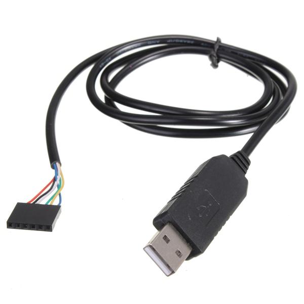 6Pin FTDI FT232RL USB naar seri?le adaptermodule USB naar TTL RS232 kabel