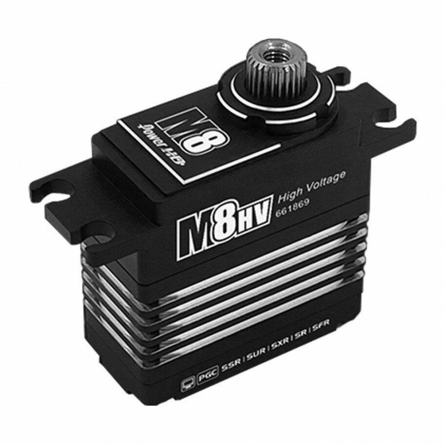 Power HD M8 High Voltage Brushless Metal Gear Servo for 1/12 RC Vehicles