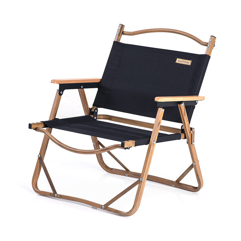 Cadeira dobrável portátil Naturehike 600D Oxford, ultra leve para pesca e churrasco, carga máxima de 120 kg para camping e viagens.