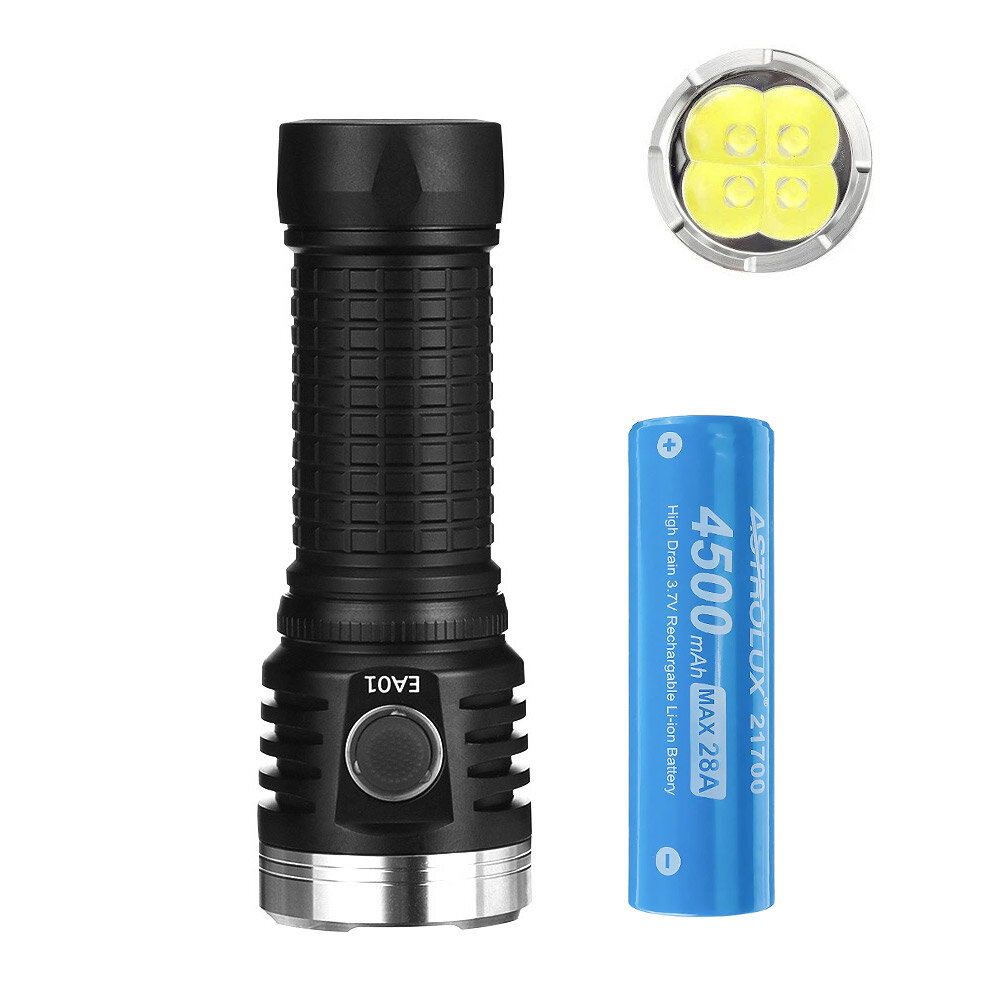 best price,astrolux,ea01s,xhp50.2,flashlight,with,4500mah,battery,discount