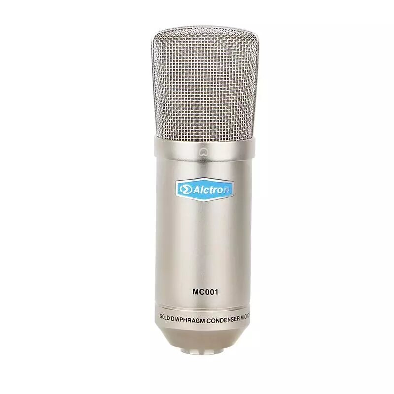 

Alctron MC001 Professional Large Diaphragm FET Studio Condenser Recording Microphone for Live Broadcast with Shock Mount