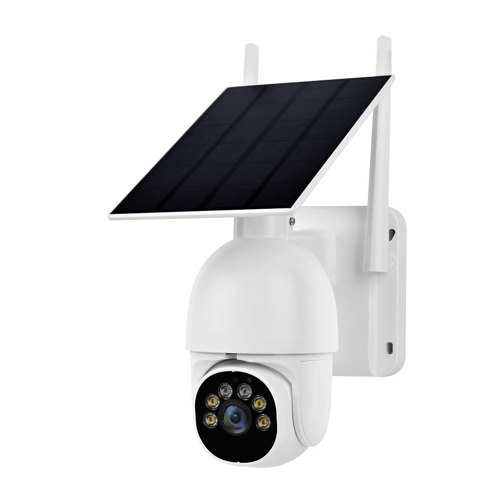 A20 Tuya Beveiligingscamera op zonne-energie 1080P Buitenshuis PTZ Bewegingsdetectie Remote APP Beki