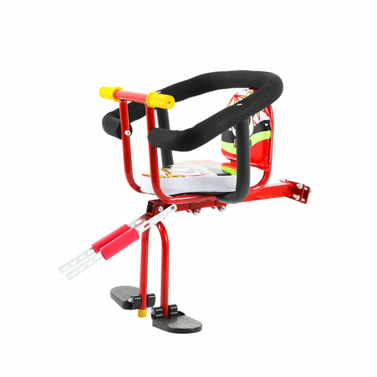 Child Bicycle Seat Safety Kids Front Baby Saddle Cushion Bike Carrier Handrails