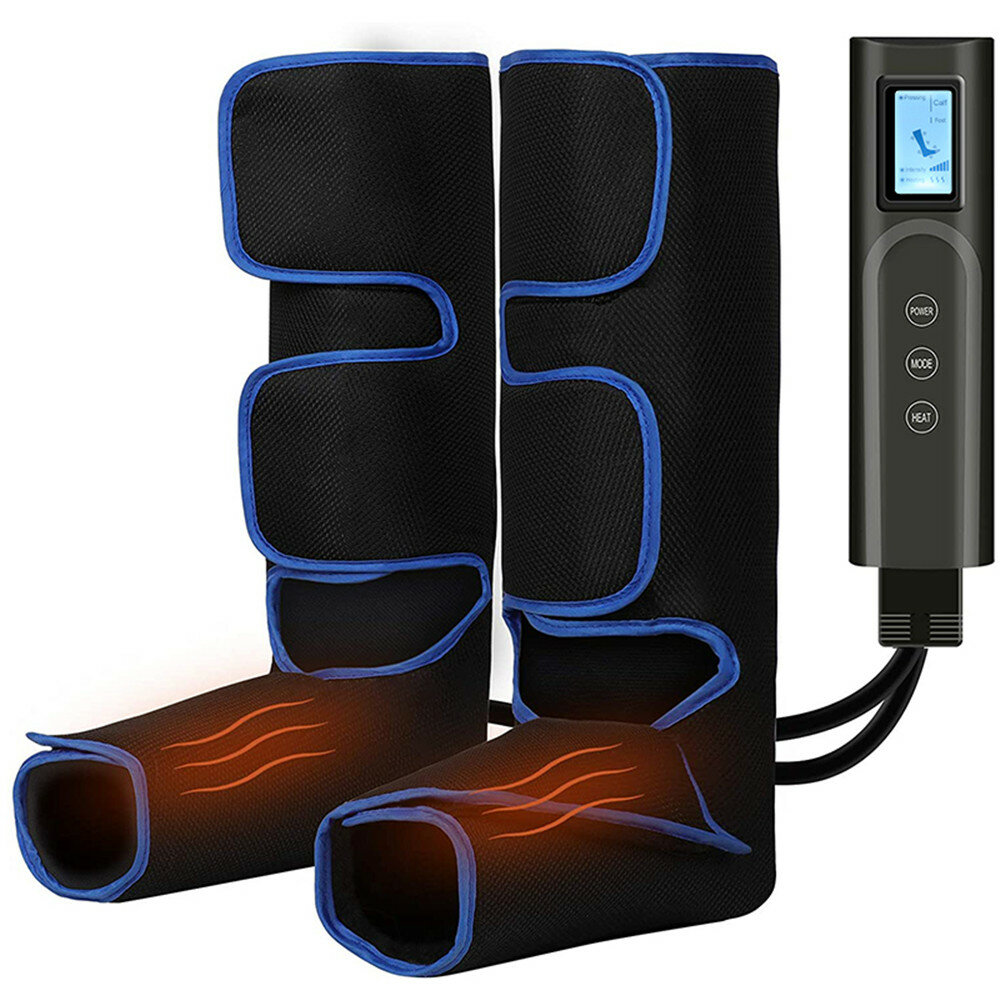 3-speed Verwarming Been Massager Been Fysiotherapie Instrument Digitaal Scherm 1.8M Lijnlengte Pneum